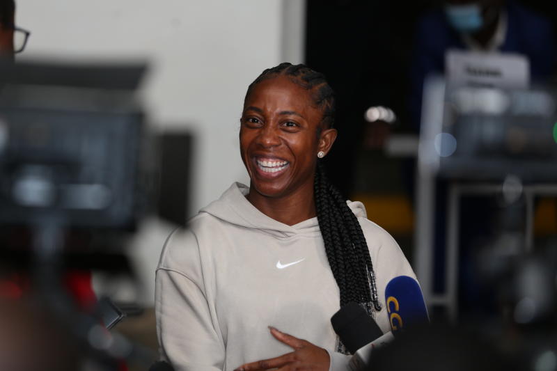 Fraser-Pryce in Kenya not only to compete, but also have fun