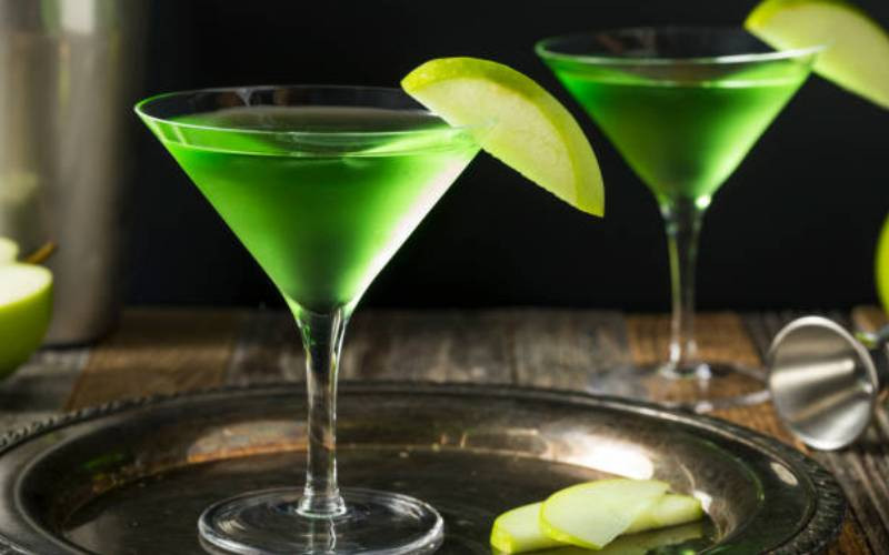 Cocktail bar: The courgette martini