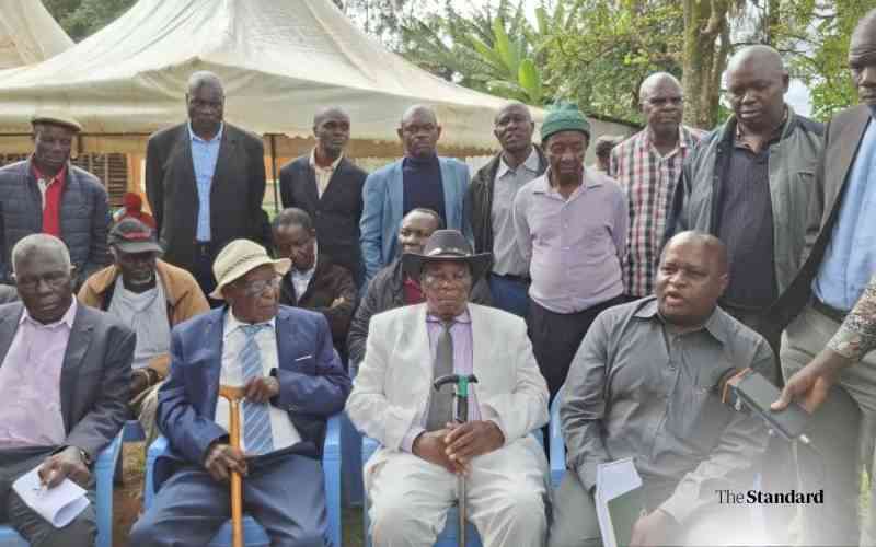 Luhya elders seek national recognition for centenarian over peace initiatives