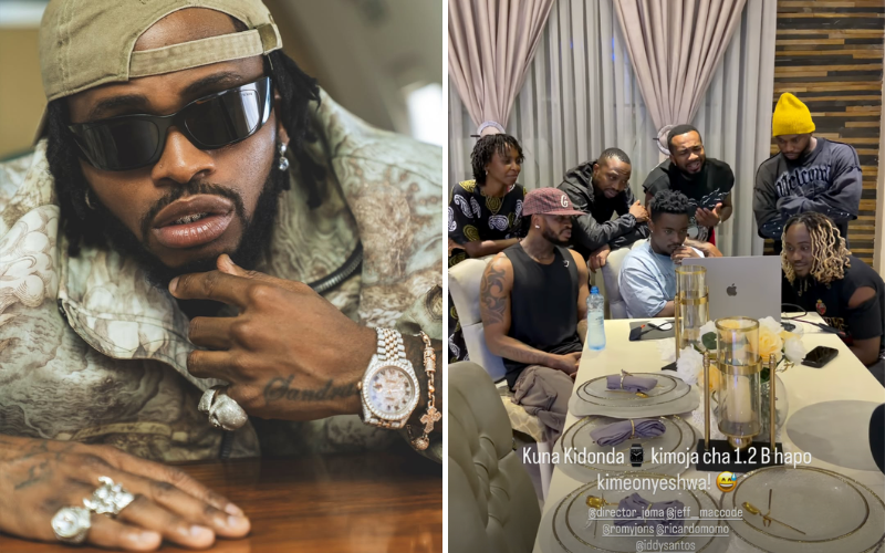 Diamond Platnumz teases Sh60m luxury watch in fresh hit 'Natulizana'