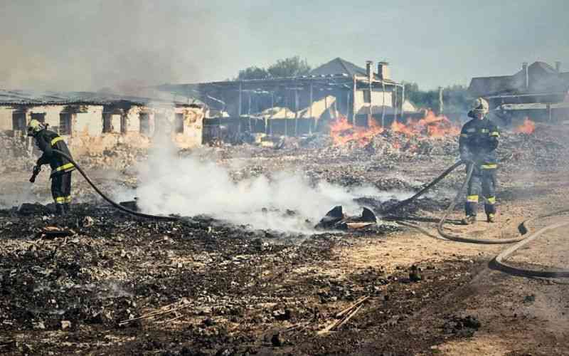 Ukraine says Russia launched largest drone, missile attack of war