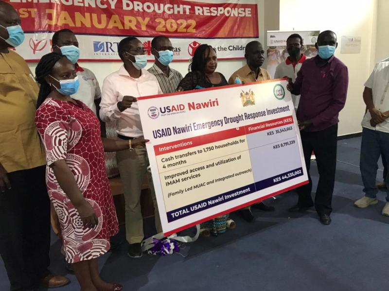USAid donates health kits to 200 workers after nutritional health training