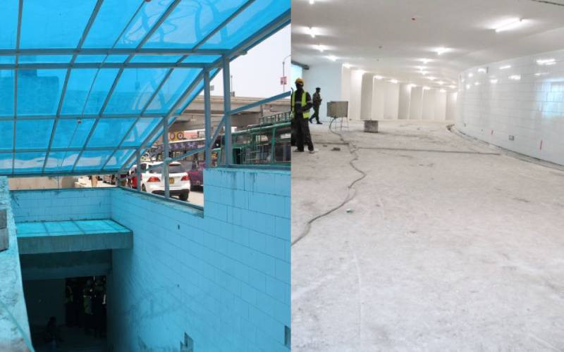 Inside Nairobi's Sh2b Greenpark underpass set to serve 21,000 pedestrians daily