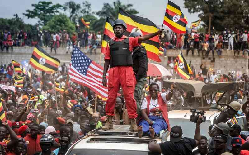 Ugandan opposition leader Bobi Wine warns of protests if polls rigged