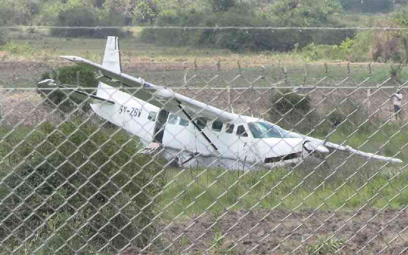 11 escape unhurt as aircraft crashes in Migori