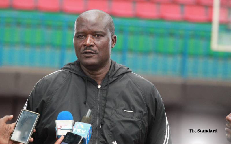 Kenya Basketball Federation boss Paul Otula passes on