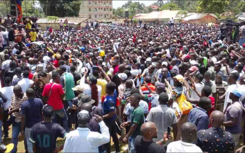 Several injured ahead of Linda Mwananchi rally in Vihiga