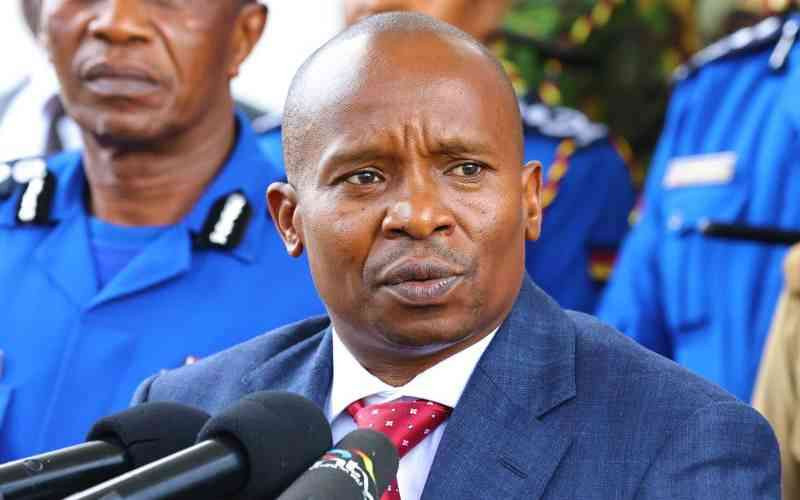 No 'shoot-to-kill' orders were issued during protests- Kindiki