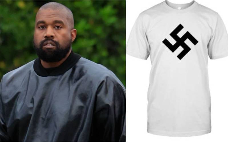 Kanye West's website goes down after Nazi T-shirt sales