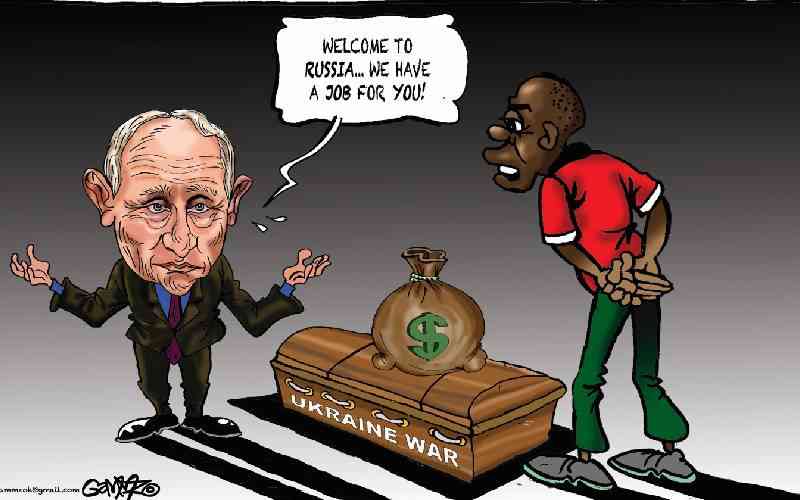Sending Kenyans to their deaths...