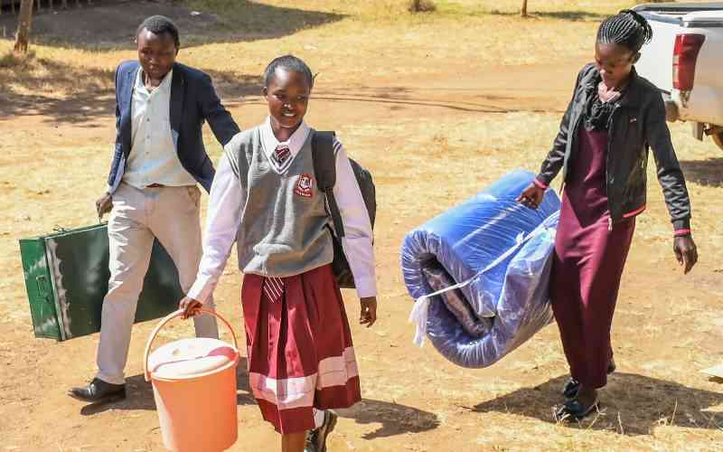 Sigh of relief for needy student after well-wisher buys uniform