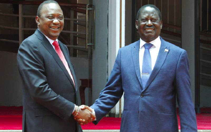 How handshakes became part of Kenya's political history, will Ruto follow suit?