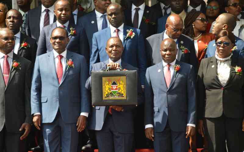 Budget 2024: Ndung'u observes tradition and pageantry in march to Parliament