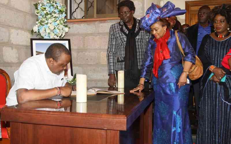 Rare show of unity as Uhuru Cabinet reunites at Magoha memorial