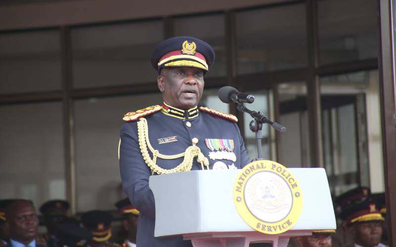 Is IG Kanja in control of the police?