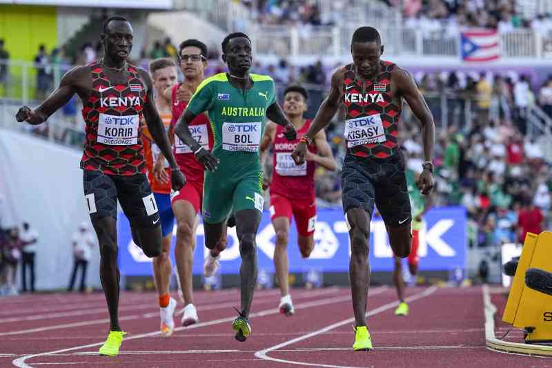 Olympic champ Korir, Kinyamal lead Kenya's charge in 800m
