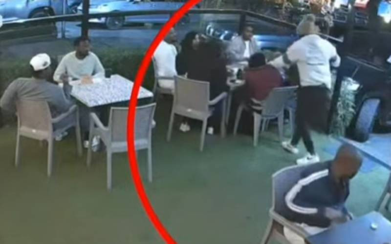 DCI probes Westlands restaurant robbery caught on CCTV