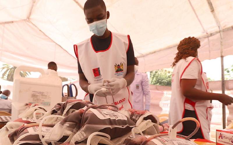 Donate blood to save lives, head of transfusion body urges Kenyans