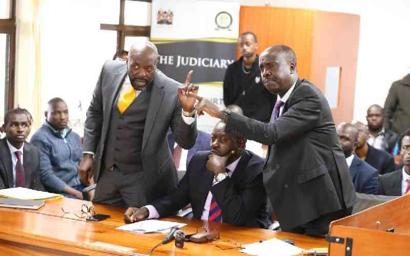 'I will represent myself', businessman Aroko tells lawyers Omari and Ombeta