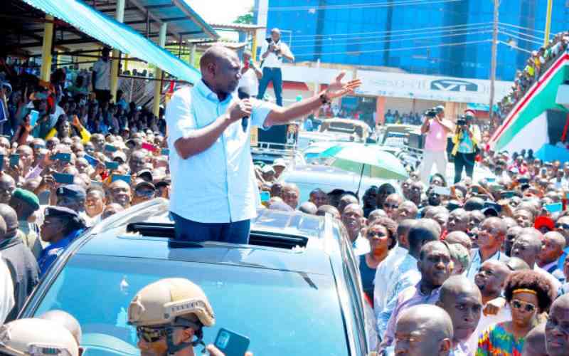 Inside Ruto's four-day tour of Nyanza