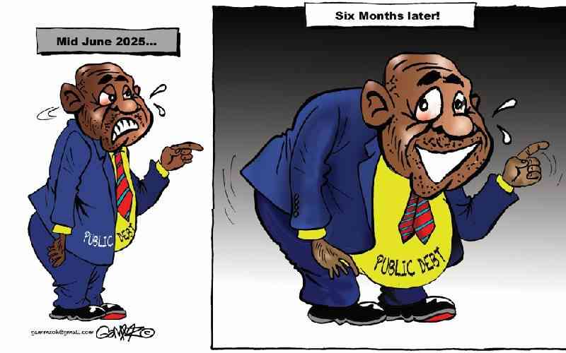 In six month's time...