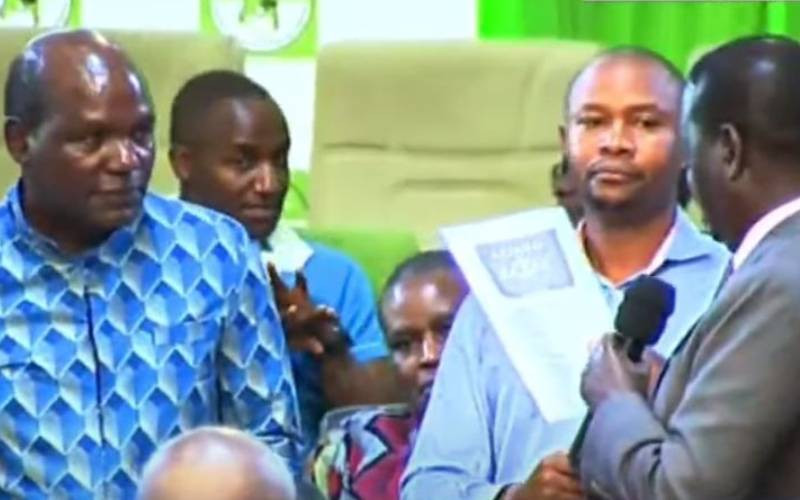 Chebukati to Raila: Show evidence that I visited your home