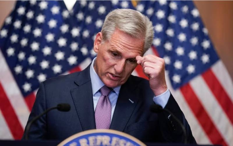 US House removes McCarthy as Speaker of House