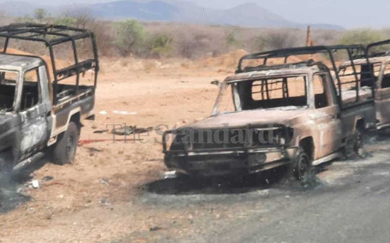 Three police officers feared dead, 8 injured after bandit attack in Turkana