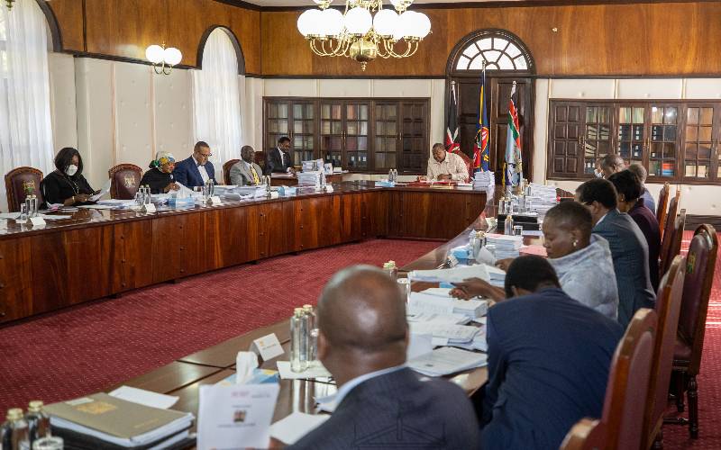 Ruto attends Cabinet meeting, but why the interest in him? Here's your answer