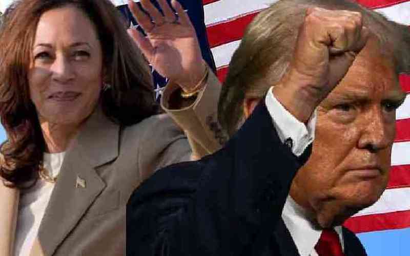 Trump, Harris tied on eve of t...