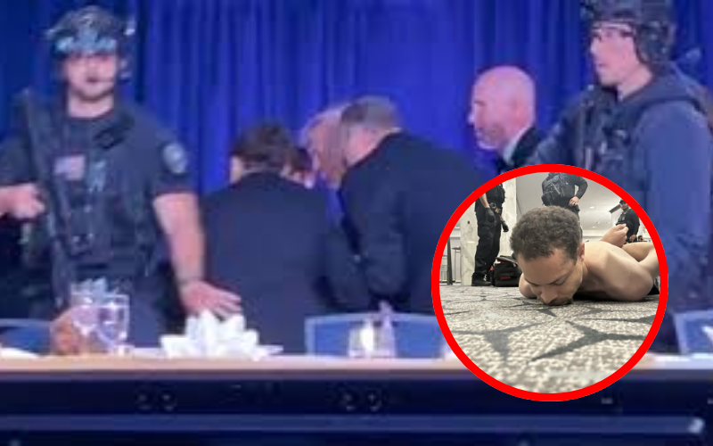 Trump, JD Vance whisked away after gunman opened fire during White House dinner