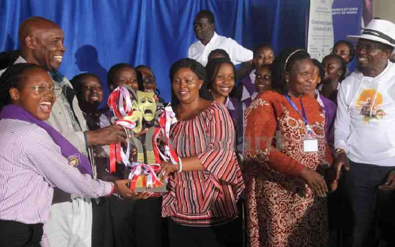 Curtains fall as Riara Girls bag best play trophy, more winners feted in drama fest
