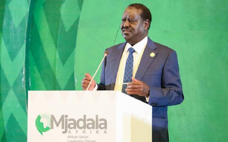 Raila's race for AUC chair gathers pace after debate