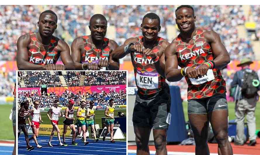 Heartbreak for Kenya in 4x100m, 400m and 10000m walking race finals