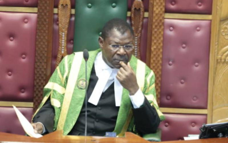 Wetang'ula orders black attire as Parliament sets 14-hour tribute for Raila