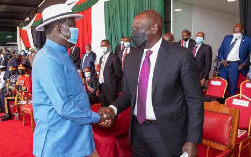 William Ruto must reject temptation to form 'handshake' government