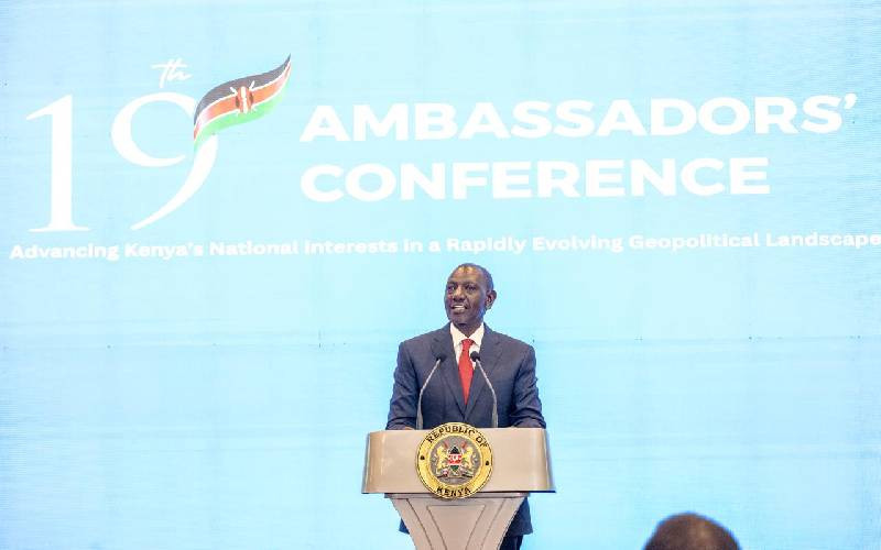 Ruto asks envoys to put Kenya's interests first