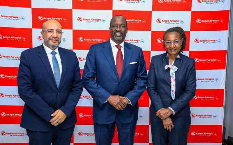 Kitony unveils plans to return KQ to profitability