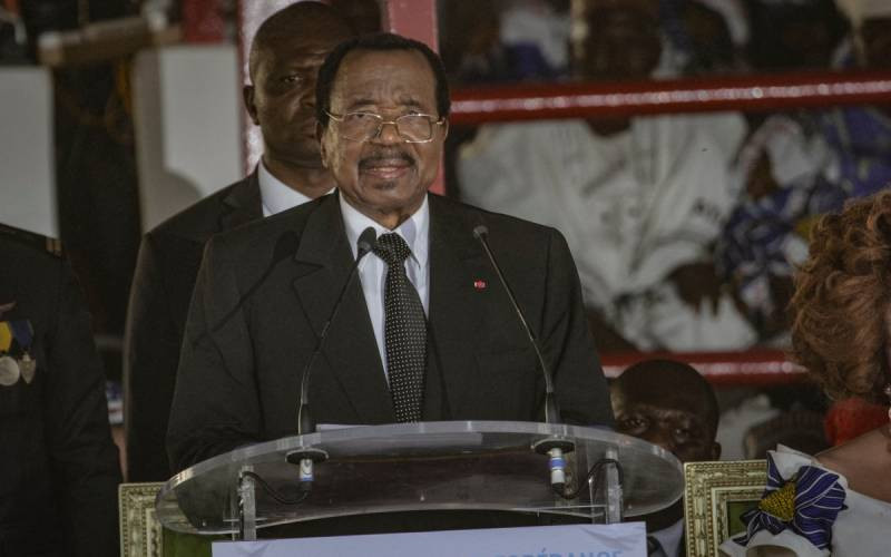 Cameroon's Biya, world's oldest president, sworn in for 8th term