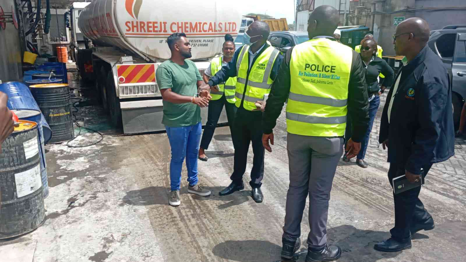 Waziri wa mazingira Barasa aagiza kufungwa kwa kampuni ya Shreeji Chemicals