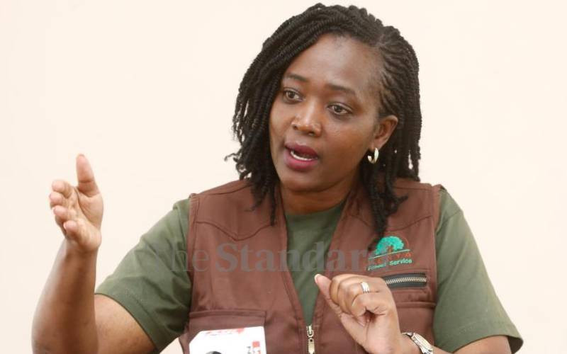 CS Tuya effects dismissal of 23 forest officers after Ruto's order