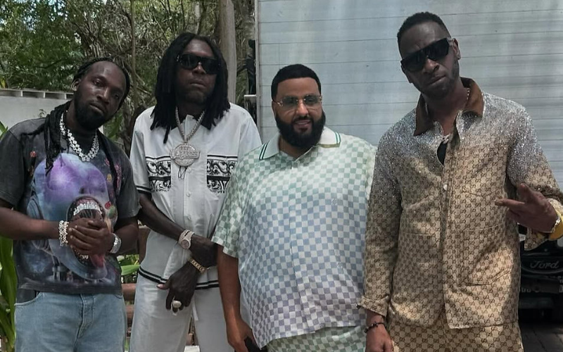 Vybez Kartel, Mavado bury beef, reunite in DJ Khaled's 14th album Aalam of God