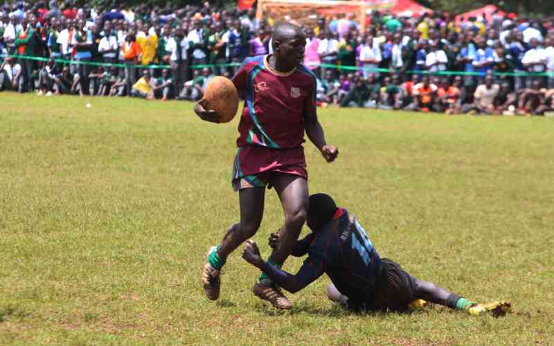 Kisii schools upgrade sibling rivalry as they fight for rugby 15s trophy