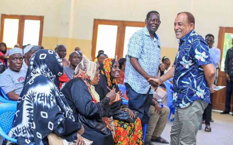 Former Buxton tenants meet EALA MP Shahbal over affordable houses