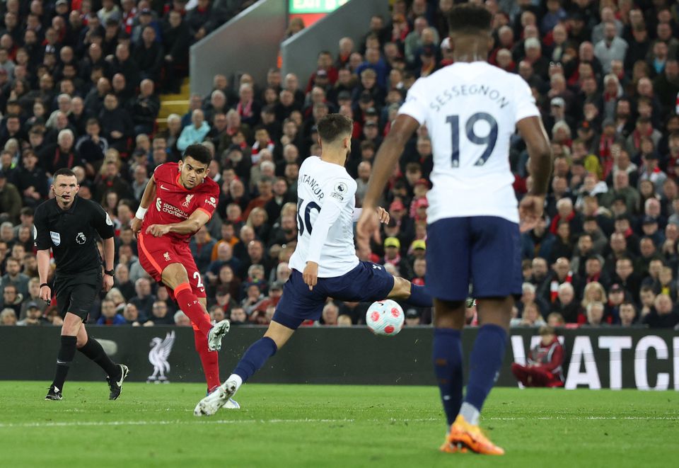 Liverpool suffer title blow in home draw with Tottenham Hotspur