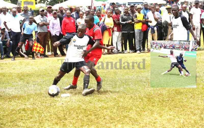 School Games: St Anthony's Boys Kitale and Dagoretti High book semis