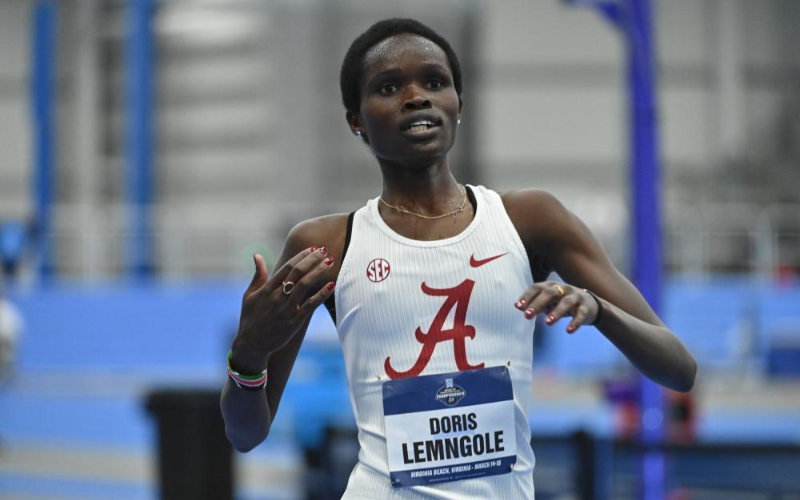 Kenyan star Doris Lemngole crowned best US college track athlete in historic first