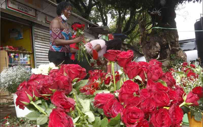 Rising demand for bouquets as Kenyans mark Valentine's Day