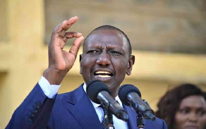 Ruto: The country's economy has improved