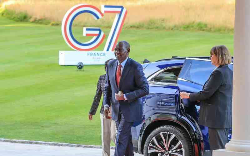 Engage Africa as a trade partner, not a hurdle, Ruto tells G7 leaders